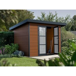 Direct Abris - Abri De Jardin Composite Alma - 7m2 - Brun - Cabane De Jardin - Publicité Direct Abris - Abri De Jardin Composite Alma - 7m2 - Brun - Cabane De Jardin - Publicité