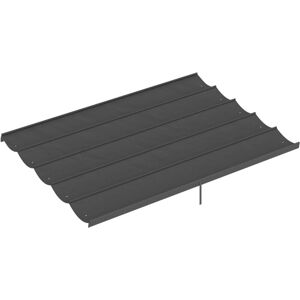 HOMCOM Toile De Toit Pour Pergola Tonnelle Rétractable De 4 X 3 M - Toile Uniquement 350 X 260 Cm Gris Foncé-gris Foncé - Publicité HOMCOM Toile De Toit Pour Pergola Tonnelle Rétractable De 4 X 3 M - Toile Uniquement 350 X 260 Cm Gris Foncé-gris Foncé - Publicité