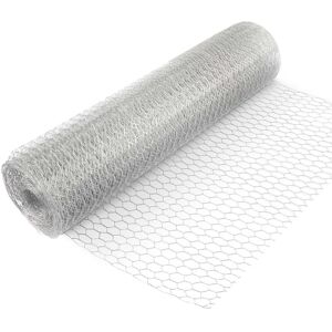 Wiltec - Grillage De Volière Acier Galvanisé – Mailles 13 Mm Hexagonal Hauteur 0,5 M Longueur 5 M Fil Ø 0,6 Mm – Lapin Grillage À Poule Grillage Animaux Terrasse Jardin Clôture Enclos - Publicité Wiltec - Grillage De Volière Acier Galvanisé – Mailles 13 Mm Hexagonal Hauteur 0,5 M Longueur 5 M Fil Ø 0,6 Mm – Lapin Grillage À Poule Grillage Animaux Terrasse Jardin Clôture Enclos - Publicité