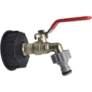 Wankd Adaptateur De Réservoir S60x6 Vanne Robinet À 1/2'' Pour Robinet De Jardin En Laiton Adaptateur Récupérateurs Eau De Pluie Raccord Sortie Raccord (7 15cm) - Ymyny - Publicité Wankd Adaptateur De Réservoir S60x6 Vanne Robinet À 1/2'' Pour Robinet De Jardin En Laiton Adaptateur Récupérateurs Eau De Pluie Raccord Sortie Raccord (7 15cm) - Ymyny - Publicité