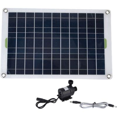 MOXIE Kit De Pompe À Eau Solaire Avec Panneau 800l/h 12v À Faible Bruit, Écologique, Durable, En Silicone Et Plastique, Pour Jardin - Publicité MOXIE Kit De Pompe À Eau Solaire Avec Panneau 800l/h 12v À Faible Bruit, Écologique, Durable, En Silicone Et Plastique, Pour Jardin - Publicité