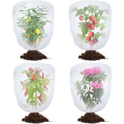 ABYSSE Filet Anti-oiseaux Pour Jardin - Lot De 4 Filets De Protection Anti-parasitaires Avec Cordon De Serrage, 1 M X 0.8 M, Pour Tomates, Légumes, Myrtilles - Publicité ABYSSE Filet Anti-oiseaux Pour Jardin - Lot De 4 Filets De Protection Anti-parasitaires Avec Cordon De Serrage, 1 M X 0.8 M, Pour Tomates, Légumes, Myrtilles - Publicité