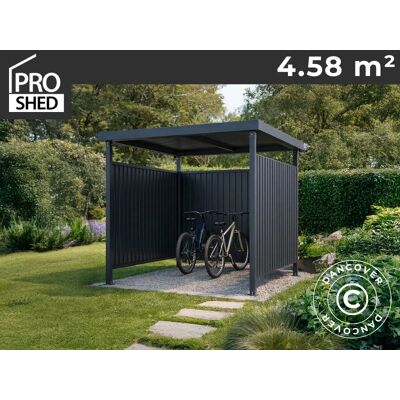 Dancover – Abri À Vélos Compact 2,14x2,14x2,04m – Surface 4,57m2 – Protection Contre Intempéries – Pour Vélos, Scooters Et Motos - Publicité Dancover – Abri À Vélos Compact 2,14x2,14x2,04m – Surface 4,57m2 – Protection Contre Intempéries – Pour Vélos, Scooters Et Motos - Publicité