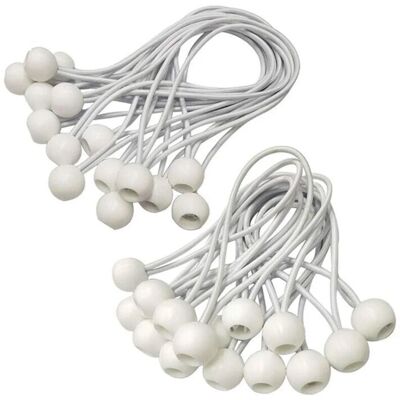 Melissa Tendeur Elastique,sandow Elastique,30 Pièces Tendeur Bache Pour Bannière, Bâche, Pavillon,tente,rideaux Harnais D’extension,support De Bâche (blanc-150mm), - Publicité Melissa Tendeur Elastique,sandow Elastique,30 Pièces Tendeur Bache Pour Bannière, Bâche, Pavillon,tente,rideaux Harnais D’extension,support De Bâche (blanc-150mm), - Publicité