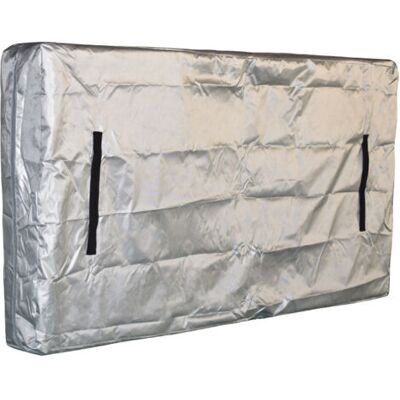 ABYSSE Housses De Matelas Pour Déménagement Et Stockage, Sac De Rangement Robuste En Bâche Réutilisable Avec Poignées Et Fermeture Éclair Robuste (argent, 196 X 38 X 107 Cm) - Publicité ABYSSE Housses De Matelas Pour Déménagement Et Stockage, Sac De Rangement Robuste En Bâche Réutilisable Avec Poignées Et Fermeture Éclair Robuste (argent, 196 X 38 X 107 Cm) - Publicité