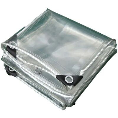 Melissa Bâche Protection Pvc Transparent 2x1,5m Pour Meubles Jardin, Résistante Froid, Pluie, Gel - Publicité Melissa Bâche Protection Pvc Transparent 2x1,5m Pour Meubles Jardin, Résistante Froid, Pluie, Gel - Publicité