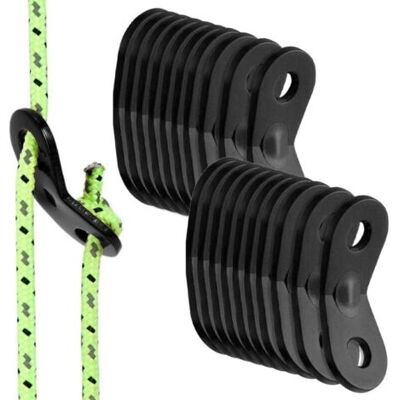 ABYSSE 20pcs Tendeur De Corde,crochet Ajusteur De Corde Durable Antidérapant,solide Et Durable, Renforce La Stabilité De La Tente,pour Tente Bâche Randonnée Camping - Publicité ABYSSE 20pcs Tendeur De Corde,crochet Ajusteur De Corde Durable Antidérapant,solide Et Durable, Renforce La Stabilité De La Tente,pour Tente Bâche Randonnée Camping - Publicité