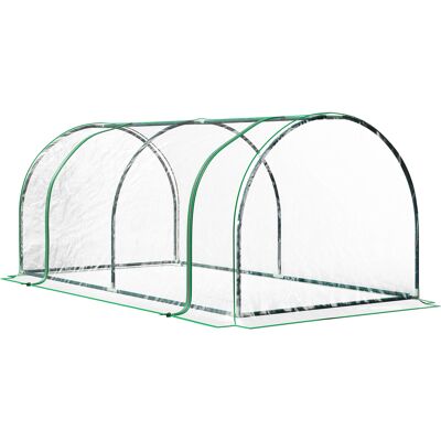 ACKERMAN Serre, Serre Chaude Avec Porte, Châssis Froid, Abri Pour Plantes, Culture Végétale, Acier, Plastique, 200 X 100 X 80 Cm, Verte - Publicité ACKERMAN Serre, Serre Chaude Avec Porte, Châssis Froid, Abri Pour Plantes, Culture Végétale, Acier, Plastique, 200 X 100 X 80 Cm, Verte - Publicité