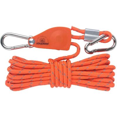 MOXIE Corde De Haubanage De Tente Corde De Tente Réfléchissante Avec Tendeur Pour Trekking, Randonnée, Randonnée - Corde Utilitaire Avec Tendeurs Pour Bâche De Tente, Abri D'Auvent - Publicité MOXIE Corde De Haubanage De Tente Corde De Tente Réfléchissante Avec Tendeur Pour Trekking, Randonnée, Randonnée - Corde Utilitaire Avec Tendeurs Pour Bâche De Tente, Abri D'Auvent - Publicité