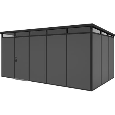 DMORA Abri De Jardin Sucre, Sol Antidérapant, Avec Lucarne, Modulable Composable, Toit En Pente Fabriqué En Italie, Matériau Toit En Plastique - Publicité DMORA Abri De Jardin Sucre, Sol Antidérapant, Avec Lucarne, Modulable Composable, Toit En Pente Fabriqué En Italie, Matériau Toit En Plastique - Publicité
