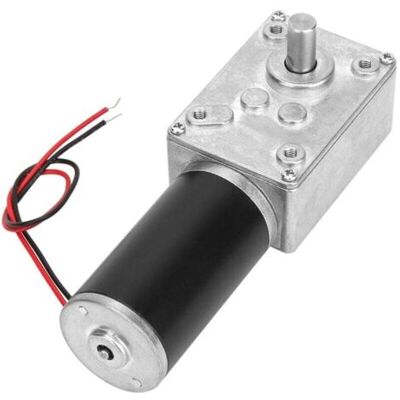 ABYSSE Vitesse Réduite Moteur De Bote De Vitesses Électrique Moteur À Engrenage À Vis Sans Fin Réversible Arbre 8mm 12v (12v,20rpm) - Publicité ABYSSE Vitesse Réduite Moteur De Bote De Vitesses Électrique Moteur À Engrenage À Vis Sans Fin Réversible Arbre 8mm 12v (12v,20rpm) - Publicité