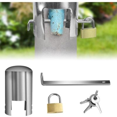 Melissa Tuyau De Jardin Isolé Et Boîtier Et Couvercles De Maison-économie D'Eau, Serrure De Robinet Extérieur, Système De Verrouillage Du Robinet - Empêchant L'Utilisation Et Le Vandalisme - Publicité Melissa Tuyau De Jardin Isolé Et Boîtier Et Couvercles De Maison-économie D'Eau, Serrure De Robinet Extérieur, Système De Verrouillage Du Robinet - Empêchant L'Utilisation Et Le Vandalisme - Publicité