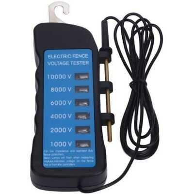 SCORPIO 1000-10000v Testeur De Clôture Électrique Clôtures Étanches Voltmètre Avec 6 Pièces Lumière Pour Ferme - Publicité SCORPIO 1000-10000v Testeur De Clôture Électrique Clôtures Étanches Voltmètre Avec 6 Pièces Lumière Pour Ferme - Publicité