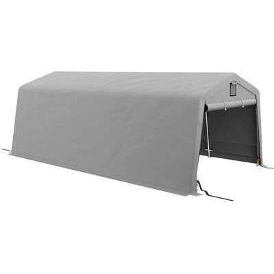 ALTHOME Tente Garage Carport 6,2l X 3,3l X 2,4h M, Acier Galvanisé Robuste, Pe 150 G/m² Imperméable Anti-uv - Publicité ALTHOME Tente Garage Carport 6,2l X 3,3l X 2,4h M, Acier Galvanisé Robuste, Pe 150 G/m² Imperméable Anti-uv - Publicité