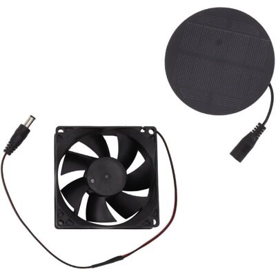 MOXIE Sjlerst Ventilateur De Panneau Solaire 3w, Mini Ventilateur D'Extraction Solaire À Faible Bruit Et Économie D'Énergie Pour Poulailler Et Serre - Publicité MOXIE Sjlerst Ventilateur De Panneau Solaire 3w, Mini Ventilateur D'Extraction Solaire À Faible Bruit Et Économie D'Énergie Pour Poulailler Et Serre - Publicité