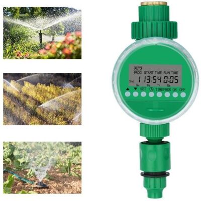 Cellfast Minuterie D'Arrosage,automatique Minuterie Électronique,numérique Minuterie D'Arrosage,avec Écran Lcd, Pour Fleurs De Serre Jardin - Publicité Cellfast Minuterie D'Arrosage,automatique Minuterie Électronique,numérique Minuterie D'Arrosage,avec Écran Lcd, Pour Fleurs De Serre Jardin - Publicité