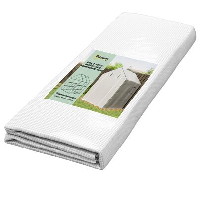ARRIGONI Bâche De Remplacement Pour Serre De Jardin 140 X 143 X 190 Cm Avec Fenêtre Et Porte À Fermeture Éclair Anti-uv - Publicité ARRIGONI Bâche De Remplacement Pour Serre De Jardin 140 X 143 X 190 Cm Avec Fenêtre Et Porte À Fermeture Éclair Anti-uv - Publicité