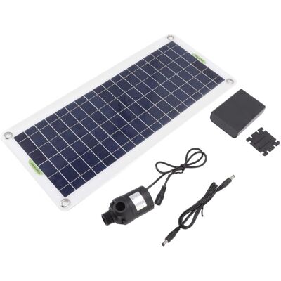 MOXIE Sjlerst Kit De Pompe Eau Nergie Solaire 30w Pompe De Fontaine Panneau Solaire Pour Aquarium De Bassin De Jardin - Publicité MOXIE Sjlerst Kit De Pompe Eau Nergie Solaire 30w Pompe De Fontaine Panneau Solaire Pour Aquarium De Bassin De Jardin - Publicité