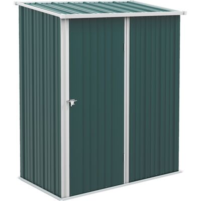 ARRIGONI Abri De Jardin En Acier Pour Outils Avec Verrou 161,5x94,5x196 Cm Vert - Publicité ARRIGONI Abri De Jardin En Acier Pour Outils Avec Verrou 161,5x94,5x196 Cm Vert - Publicité