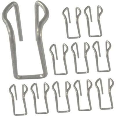 ABYSSE 50pièces Clips Métalliques Pour Toile Ombrage Réutilisable Boucles De Fixation Pour Filet De Jardin Clips Pour Film De Serre - Publicité ABYSSE 50pièces Clips Métalliques Pour Toile Ombrage Réutilisable Boucles De Fixation Pour Filet De Jardin Clips Pour Film De Serre - Publicité