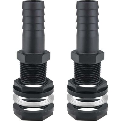 Scotch 2pcs Trop Plein Cuve, 25mm Passe Paroi Cuve Raccord Male Leakproof Hose Pour Citernes Raccord Récupérateur Eau De Pluie De Pluie Passages Mit Joints - Publicité Scotch 2pcs Trop Plein Cuve, 25mm Passe Paroi Cuve Raccord Male Leakproof Hose Pour Citernes Raccord Récupérateur Eau De Pluie De Pluie Passages Mit Joints - Publicité