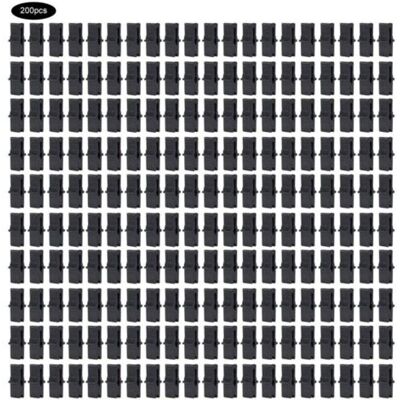 ABYSSE 200 Pcs Serre Pince À Film Clip De Fixation Accessoires Pour Filet En Plastique Film Serres Accessoires - Publicité ABYSSE 200 Pcs Serre Pince À Film Clip De Fixation Accessoires Pour Filet En Plastique Film Serres Accessoires - Publicité