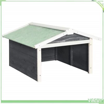 OEM Garage Pour Tondeuse Robotique - Fafeicy - 170879 - 72x87x50 Cm - Sapin Massif - Gris Et Blanc - Publicité OEM Garage Pour Tondeuse Robotique - Fafeicy - 170879 - 72x87x50 Cm - Sapin Massif - Gris Et Blanc - Publicité