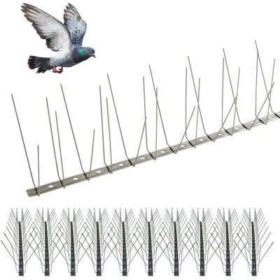 Scotch Pic Anti Pigeon 5m- Pic Anti-pigeon Flexible - Pointes En Acier Inoxydable Inox - Ne Rouille Pas - Fabriqué En France - Publicité Scotch Pic Anti Pigeon 5m- Pic Anti-pigeon Flexible - Pointes En Acier Inoxydable Inox - Ne Rouille Pas - Fabriqué En France - Publicité