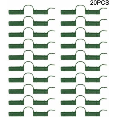Scotch Lot De 20 Attaches De Serre Pour Tube Et Bâche De Jardin Fixation Solaire 1.1 Cm - Publicité Scotch Lot De 20 Attaches De Serre Pour Tube Et Bâche De Jardin Fixation Solaire 1.1 Cm - Publicité
