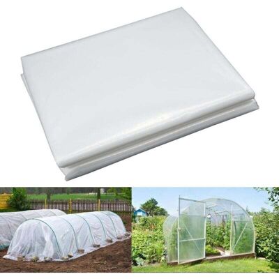 Scotch Bâche Pour Serre Tunnel 2m X 8m – Film Polyéthylène Extra Épais – Imperméable Et Résistant Aux Uv – Protection Des Cultures Contre Intempéries - Publicité Scotch Bâche Pour Serre Tunnel 2m X 8m – Film Polyéthylène Extra Épais – Imperméable Et Résistant Aux Uv – Protection Des Cultures Contre Intempéries - Publicité