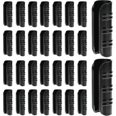 ABYSSE 30 Pièces Tuyau Clips Pour Serre, Pinces En Film Noir 25 Mm, Clips De Fixation Plastique, Pour Tuyaux En Pvc De Serre De Jardin - Publicité ABYSSE 30 Pièces Tuyau Clips Pour Serre, Pinces En Film Noir 25 Mm, Clips De Fixation Plastique, Pour Tuyaux En Pvc De Serre De Jardin - Publicité