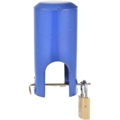 SCORPIO Couvercle De Protection Antivol - En Fer Métallique De Qualité Supérieure - Multifonction - Pour Extérieur, Jardin, Cuisine Blue - Publicité SCORPIO Couvercle De Protection Antivol - En Fer Métallique De Qualité Supérieure - Multifonction - Pour Extérieur, Jardin, Cuisine Blue - Publicité