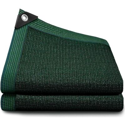 Vision Toile D'Ombrage Vert Noirâtre Pour Jardin, 2 X 3 M, Résistante, En Maille Durable Pour Serre, Poulailler, Pergola Et Auvent - Publicité Vision Toile D'Ombrage Vert Noirâtre Pour Jardin, 2 X 3 M, Résistante, En Maille Durable Pour Serre, Poulailler, Pergola Et Auvent - Publicité