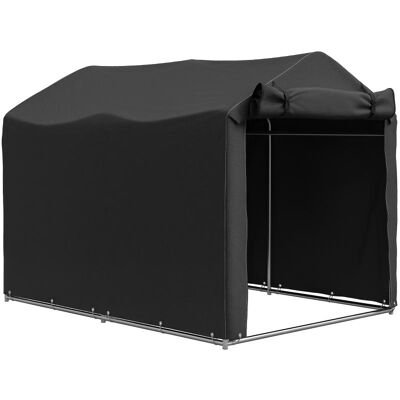 OEM Abri De Garage Étanche Avec Porte, Résistant Aux Uv, 220 X 157 X 165 Cm, Noir - Publicité OEM Abri De Garage Étanche Avec Porte, Résistant Aux Uv, 220 X 157 X 165 Cm, Noir - Publicité