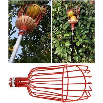 OEM Ramasse-fruits Jardin Grande Capacité Cage Étendue Outil De Récolte Facile --crezuo - Publicité OEM Ramasse-fruits Jardin Grande Capacité Cage Étendue Outil De Récolte Facile --crezuo - Publicité