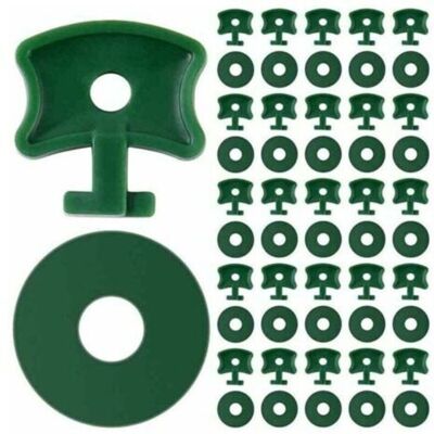 Vision Clips En Plastique Pour Serre Avec Rondelles Pour Sécuriser L'Isolation, Le Filet À Bulles Sur Serre En Aluminium, Vert, 50 Clips + 50 Rondelles - Publicité Vision Clips En Plastique Pour Serre Avec Rondelles Pour Sécuriser L'Isolation, Le Filet À Bulles Sur Serre En Aluminium, Vert, 50 Clips + 50 Rondelles - Publicité