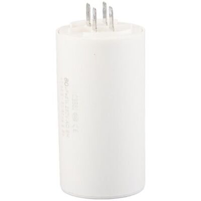 ABYSSE Condensateur De Démarrage Cylindrique Cbb60, 250 V Ca, 80 Μf, 50/60 Hz, Pour Pompe À Moteur - Publicité ABYSSE Condensateur De Démarrage Cylindrique Cbb60, 250 V Ca, 80 Μf, 50/60 Hz, Pour Pompe À Moteur - Publicité