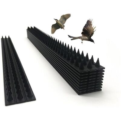 Melissa Lot De 10 Piques Anti-oiseaux En Plastique – Haute Flexibilité, Barrière Anti-vol Pour Clôture Et Mur, Noir,de Debuns - Publicité Melissa Lot De 10 Piques Anti-oiseaux En Plastique – Haute Flexibilité, Barrière Anti-vol Pour Clôture Et Mur, Noir,de Debuns - Publicité