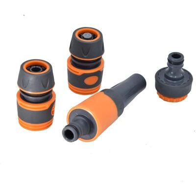 Melissa Kit Pistolets D'Arrosage Lance Nettoyage Jardin Nécessaire Comprend Raccords Pour Extension 1 Lance D'Arrosage,1 Raccord D'Arrosage, 1 Raccord Aquastop D'Arrosage, 1 Adaptateur 13mm&19mm - Publicité Melissa Kit Pistolets D'Arrosage Lance Nettoyage Jardin Nécessaire Comprend Raccords Pour Extension 1 Lance D'Arrosage,1 Raccord D'Arrosage, 1 Raccord Aquastop D'Arrosage, 1 Adaptateur 13mm&19mm - Publicité