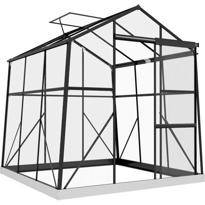 ARRIGONI Serre De Jardin En Polycarbonate 192 X 192 X 203 Cm - Publicité ARRIGONI Serre De Jardin En Polycarbonate 192 X 192 X 203 Cm - Publicité