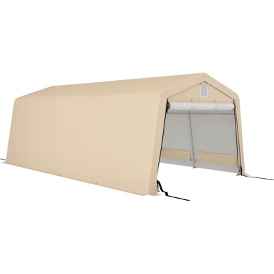 ALTHOME Tente Garage Carport 6.2l X 3.3l X 2.4 M Acier Galvanisé Robuste Pe Haute Densité 150 G/m² Imperméable Anti-uv - Publicité ALTHOME Tente Garage Carport 6.2l X 3.3l X 2.4 M Acier Galvanisé Robuste Pe Haute Densité 150 G/m² Imperméable Anti-uv - Publicité