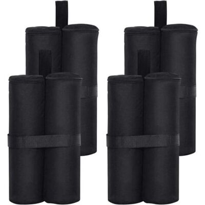 ABYSSE Lot De 4 Sacs De Sable Pour Gazebo De Qualité Industri Poids Lourds À Double Couture Pour Sac De Sable Pour Tente Pop Up Canopy Sac De Pieds Lestés - Publicité ABYSSE Lot De 4 Sacs De Sable Pour Gazebo De Qualité Industri Poids Lourds À Double Couture Pour Sac De Sable Pour Tente Pop Up Canopy Sac De Pieds Lestés - Publicité