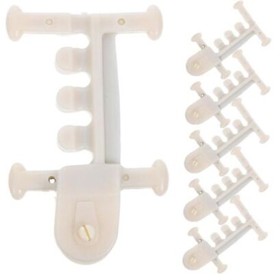 ABYSSE 6 Pièces Fixations Pour Fenêtres De Serre Clips De Serre Haute Résistance Compatibles Avec Films De Protection Solaire Et Filets De Jardin Faciles À Installer - Publicité ABYSSE 6 Pièces Fixations Pour Fenêtres De Serre Clips De Serre Haute Résistance Compatibles Avec Films De Protection Solaire Et Filets De Jardin Faciles À Installer - Publicité