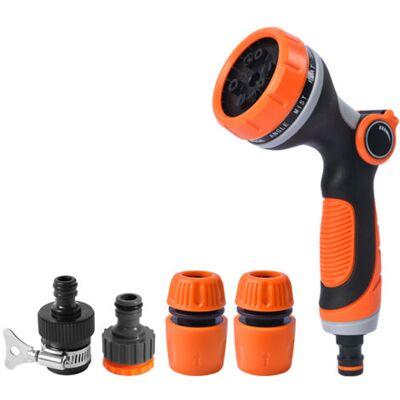 ABYSSE Pistolet D'Arrosage De Jardin, Pulvérisateur De Jardin, Pistolet D'Arrosage De Jardin 10 Modes Réglables, Pulvérisateur Multifonction Avec Débit D'Eau Réglable, Lavage De Voiture, Nettoyage De Jardin, - Publicité ABYSSE Pistolet D'Arrosage De Jardin, Pulvérisateur De Jardin, Pistolet D'Arrosage De Jardin 10 Modes Réglables, Pulvérisateur Multifonction Avec Débit D'Eau Réglable, Lavage De Voiture, Nettoyage De Jardin, - Publicité