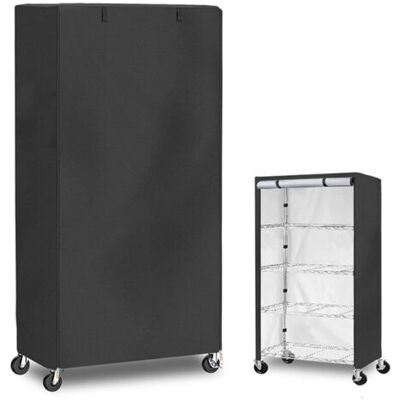 OEM Housse Pour Racks De Stockage,housses Robustes Pour Étagères Métalliques,couverture Résistante Au Vent, Ajustable, Portable Pour Organisateur Pour Entrepôt, Entrée, Garage, Chambre - Publicité OEM Housse Pour Racks De Stockage,housses Robustes Pour Étagères Métalliques,couverture Résistante Au Vent, Ajustable, Portable Pour Organisateur Pour Entrepôt, Entrée, Garage, Chambre - Publicité