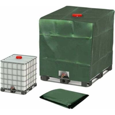 URSUS Bâche Pour Cuve 1000l Ibc, Bâche De Réservoir D'Eau Couvercle De Protection Pour Réservoir Housse De Réservoir Anti-poussière Vert -120 X 100 X 116 Cm - Publicité URSUS Bâche Pour Cuve 1000l Ibc, Bâche De Réservoir D'Eau Couvercle De Protection Pour Réservoir Housse De Réservoir Anti-poussière Vert -120 X 100 X 116 Cm - Publicité
