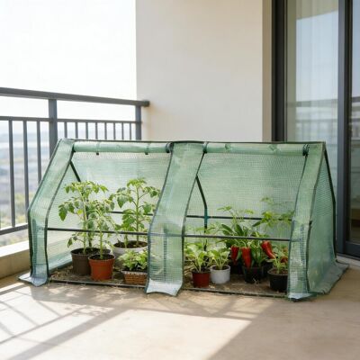 ACKERMAN Mini-serre, Serre Robuste Pour Plantes, Serre D'Extérieur - Publicité ACKERMAN Mini-serre, Serre Robuste Pour Plantes, Serre D'Extérieur - Publicité
