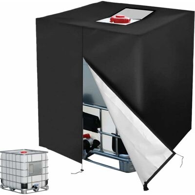 Melissa Bâche De Protection,bache Pour Cuve 1000 L, Bâche De Protection Solaire Pour Réservoir D'Eau De Pluie Ibc, Anti-poussière Anti-uv, Housse De Protection, Bâche De Protection, (116 X 100 X 120,de Debuns - Publicité Melissa Bâche De Protection,bache Pour Cuve 1000 L, Bâche De Protection Solaire Pour Réservoir D'Eau De Pluie Ibc, Anti-poussière Anti-uv, Housse De Protection, Bâche De Protection, (116 X 100 X 120,de Debuns - Publicité