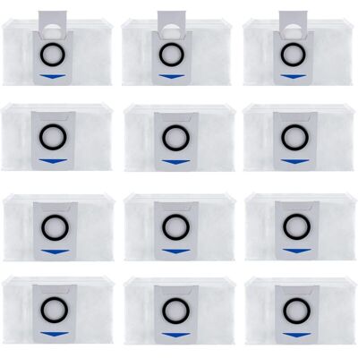 ACKERMAN Lot De 12 Sac D'Aspirateur Accessoires Pour Ecovacs Deebot X1 Omni / X1 E Omni, Aspirateur Accessoires De Rechange Sac À Poussière - Publicité ACKERMAN Lot De 12 Sac D'Aspirateur Accessoires Pour Ecovacs Deebot X1 Omni / X1 E Omni, Aspirateur Accessoires De Rechange Sac À Poussière - Publicité