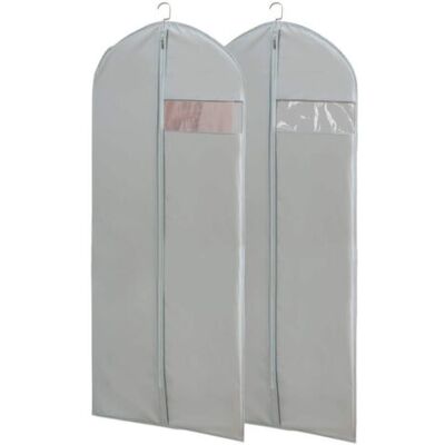 ABYSSE 5pcs Housse Vetement Penderie Fenêtre Transparente Visible Housse Vetements À Suspendre Voyage Anti Poussière Etanche Mite Humidité 60x120cm Gris - Publicité ABYSSE 5pcs Housse Vetement Penderie Fenêtre Transparente Visible Housse Vetements À Suspendre Voyage Anti Poussière Etanche Mite Humidité 60x120cm Gris - Publicité